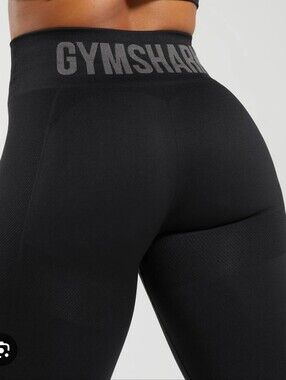 Gymshark Black High Waisted Compression Leggings